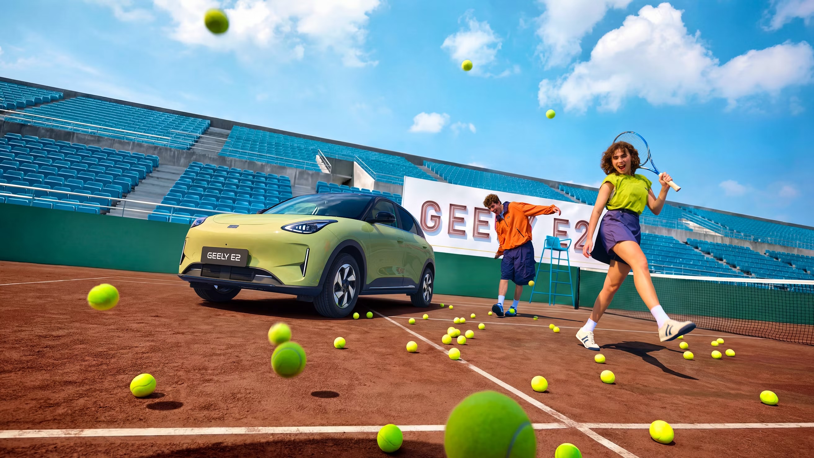 De nieuwe elektrische Geely E2 vanaf € 19.490 in Belgium